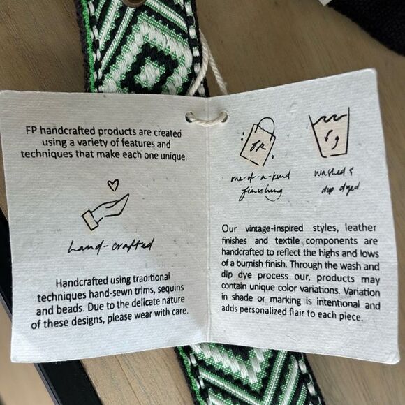 Free people moving to mars printed belt M/L new - Picture 14 of 14